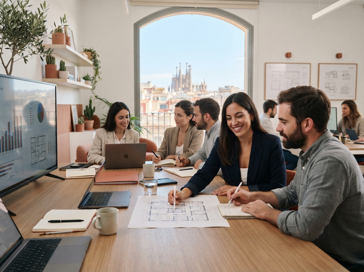 Profiteranionix - equipo técnico revisando modelos predictivos de datos financieros